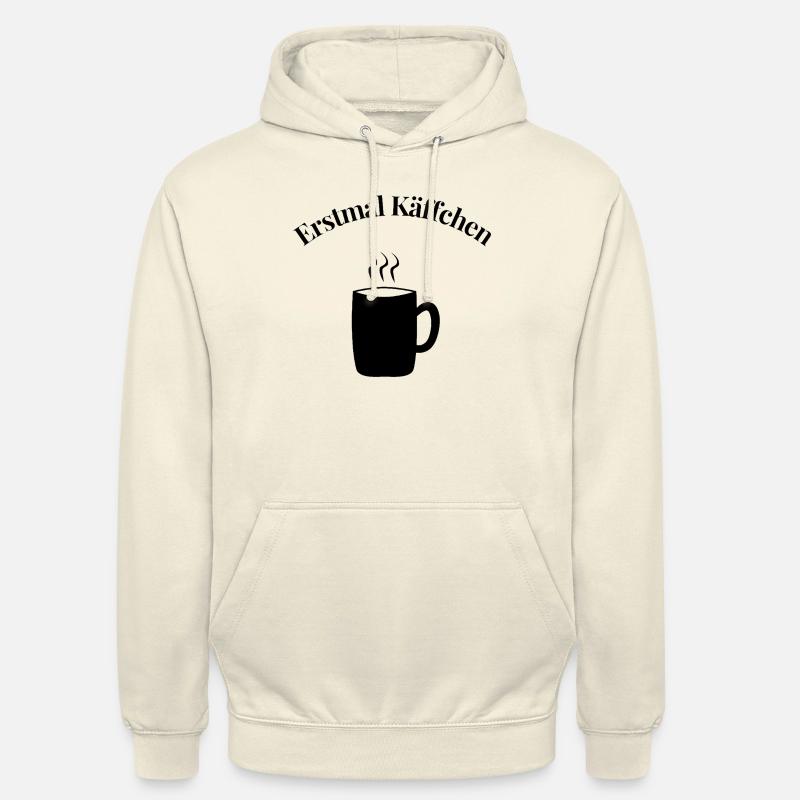 Erstmal Käffchen - Unisex Hoodie - Vanille-Milchshake