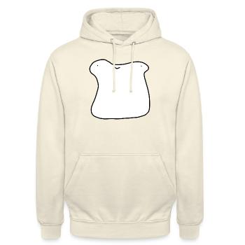 Toast Potato - Unisex Hoodie - Vanille-Milchshake - Vorne - Alina (178cm) & Michal (187cm)