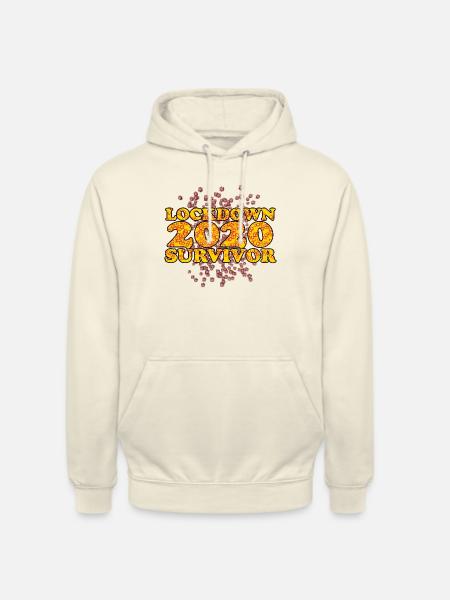 LOCKDOWN - 2020 Survivor - Unisex Hoodie - vanilla