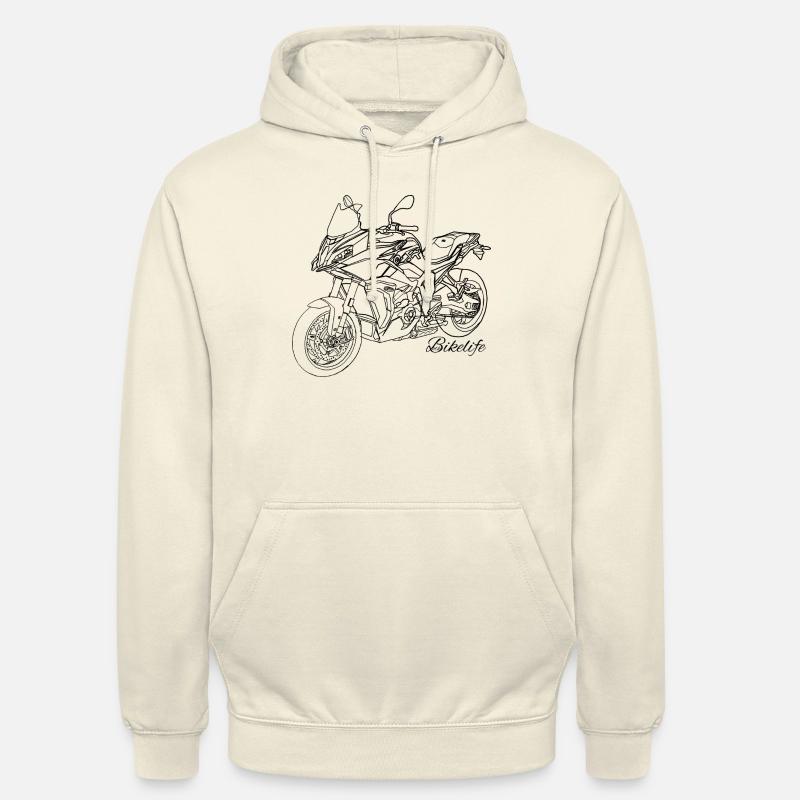 Moto S1000XR - Sweat-shirt à capuche unisexe - vanille