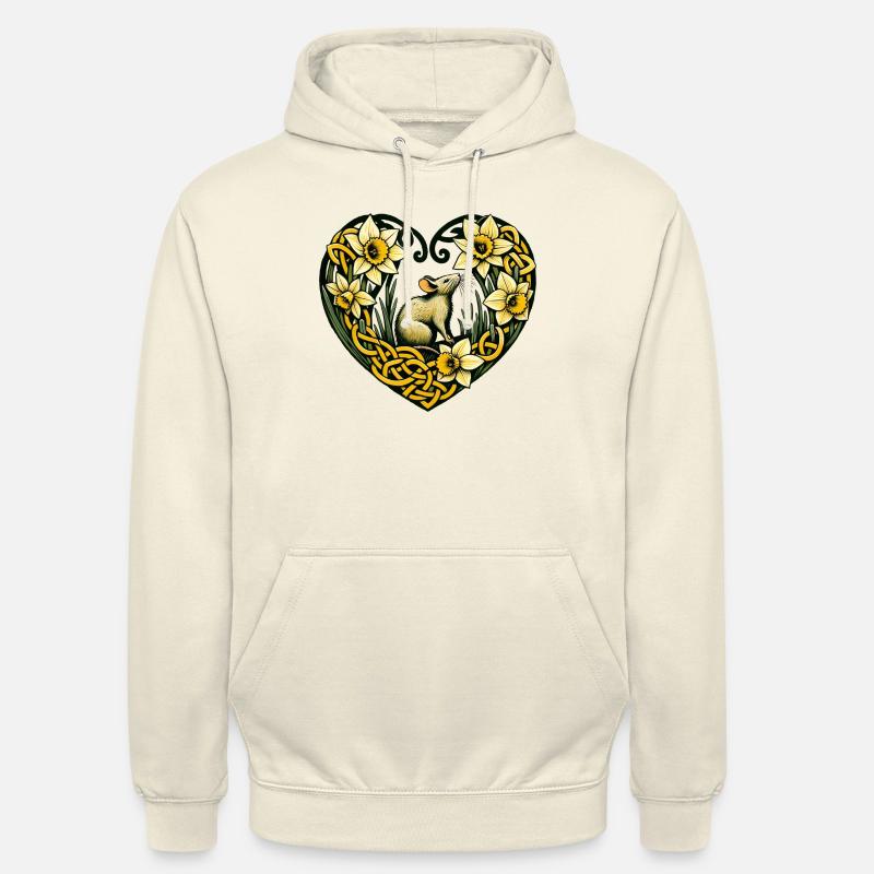 Nagetier-Liebe - Unisex Hoodie - Vanille-Milchshake