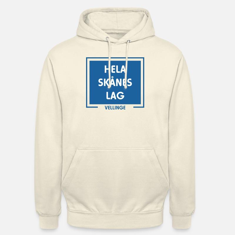 Toute l’équipe Skåne Vellinge Malmö - Sweat-shirt à capuche unisexe - vanille