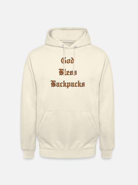 GodBlessBackpacks - Unisex Hoodie - vanilla