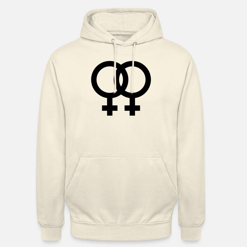 Lesbisch - Unisex Hoodie - Vanille-Milchshake