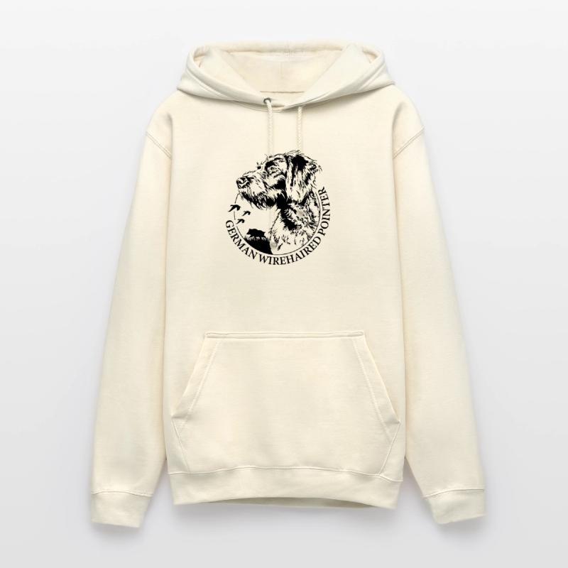 GERMAN WIREHAIRED POINTER Wilsigns Jagdhunde dog Unisex Hoodie