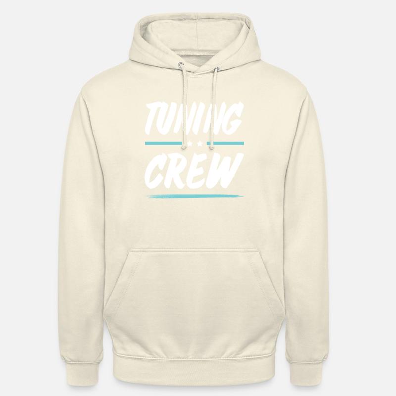 Équipe de réglage - Sweat-shirt à capuche unisexe - vanille