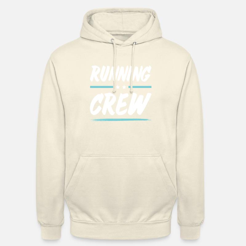 Équipe de course - Sweat-shirt à capuche unisexe - vanille