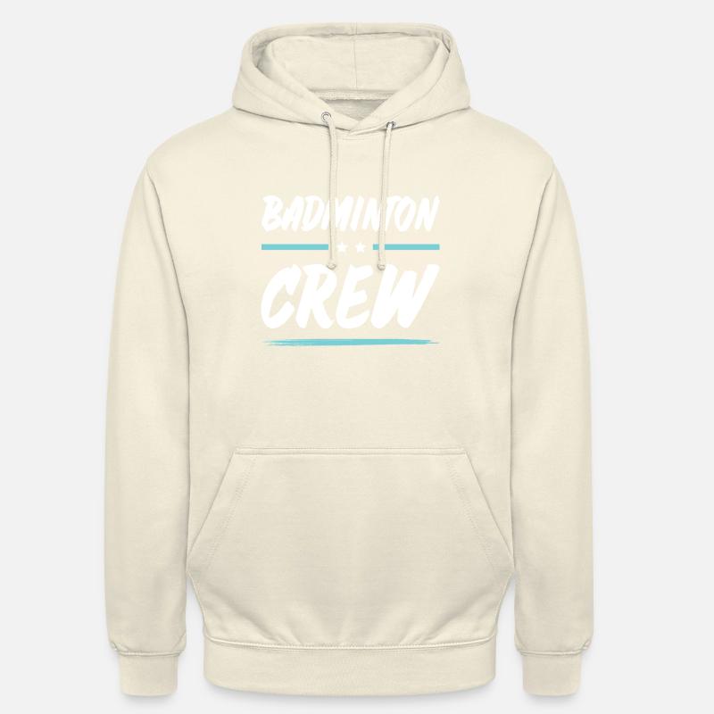 Badminton Crew - Unisex Hoodie - vanilla