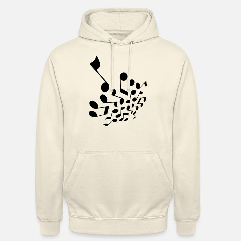 Notepad - Sweat-shirt à capuche unisexe - vanille