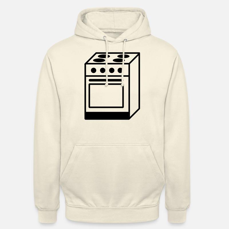cuisinière - Sweat-shirt à capuche unisexe - vanille