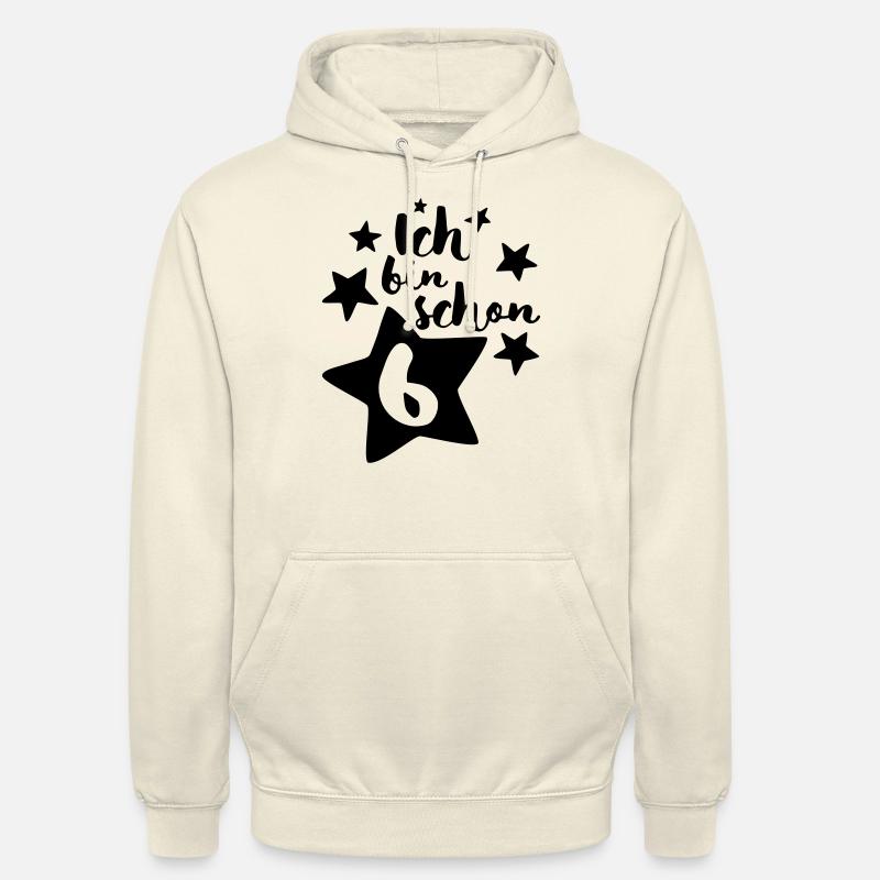 Ich bin schon Sechs! - Unisex Hoodie - Vanille-Milchshake