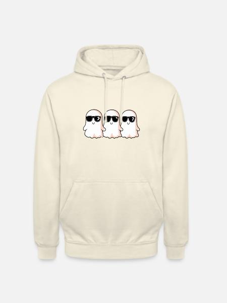 Ghosts Halloween Cool - Unisex Hoodie - vanilla