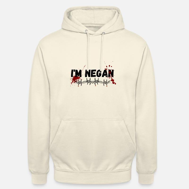 Ich bin Negan - Unisex Hoodie - Vanille-Milchshake
