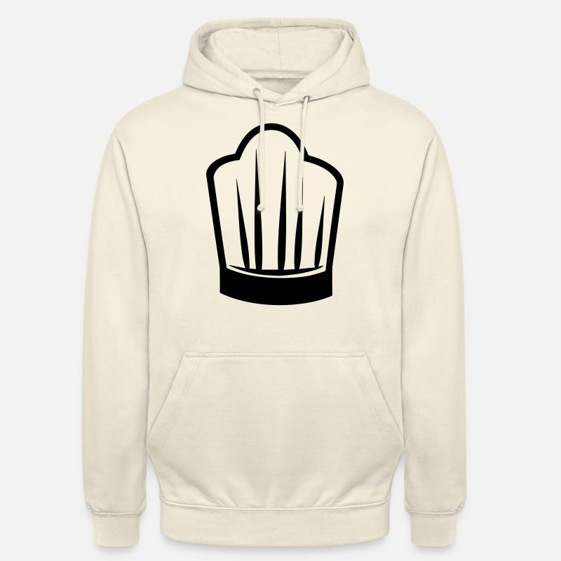Toque Chef de cuisine - Sweat-shirt à capuche unisexe - vanille