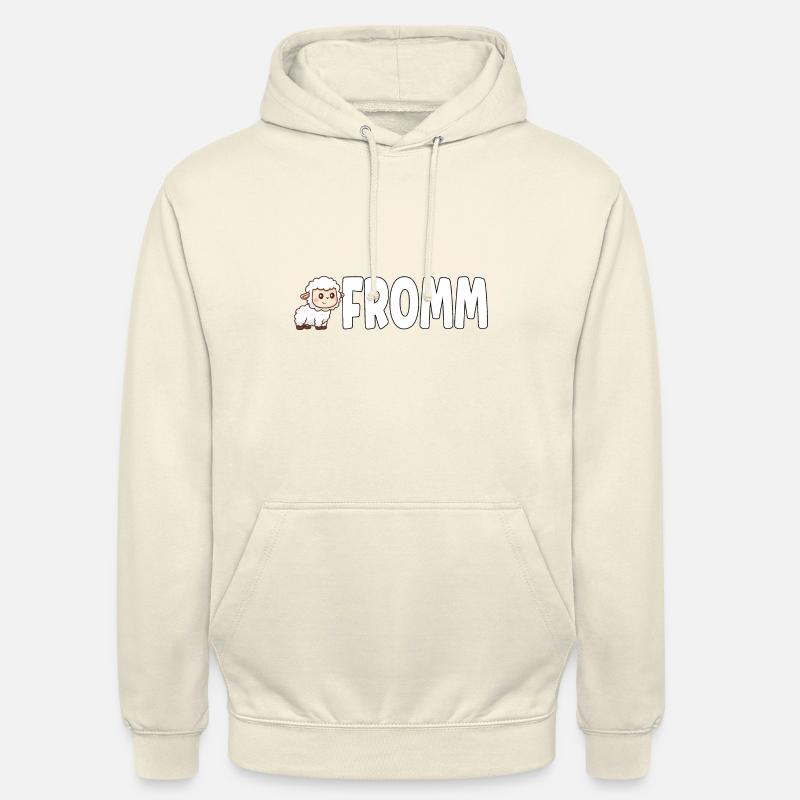 Lammfromm - Vous êtes innocent. TOUJOURS! - Sweat-shirt à capuche unisexe - vanille