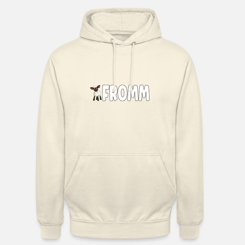 Lammfromm - Vous êtes innocent. TOUJOURS! - Sweat-shirt à capuche unisexe - vanille