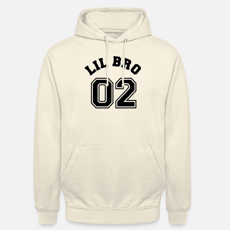 Lil Bro 02 - Little Brother - Sweat-shirt à capuche unisexe - vanille