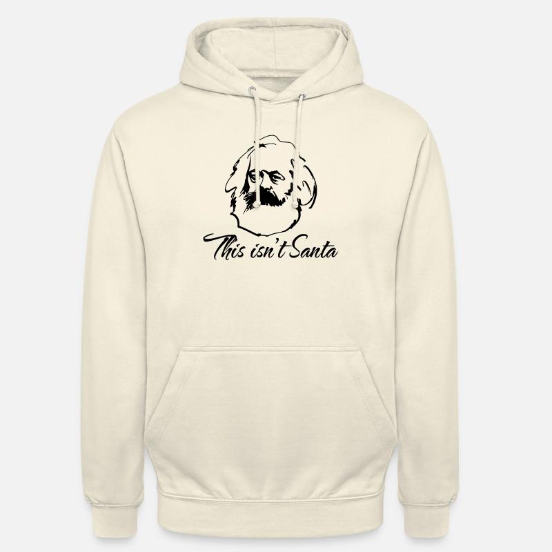 Il ne s'agit pas de Santa - Sweat-shirt à capuche unisexe - vanille