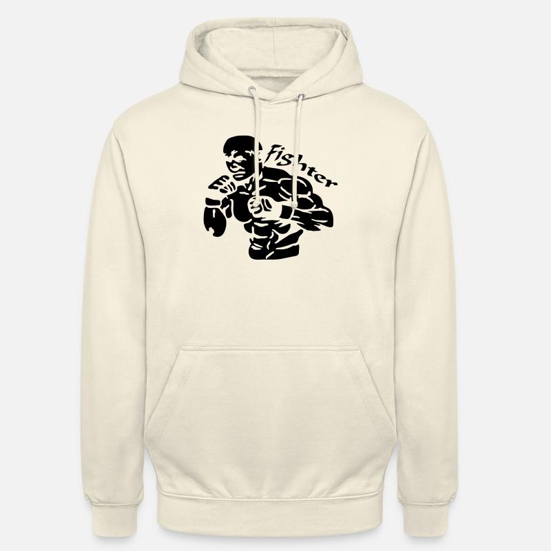 Fighter Logo - Unisex Hoodie - Vanille-Milchshake