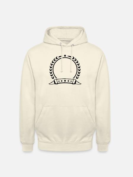 shield_empty_lu1 - Unisex Hoodie - Vanille-Milchshake