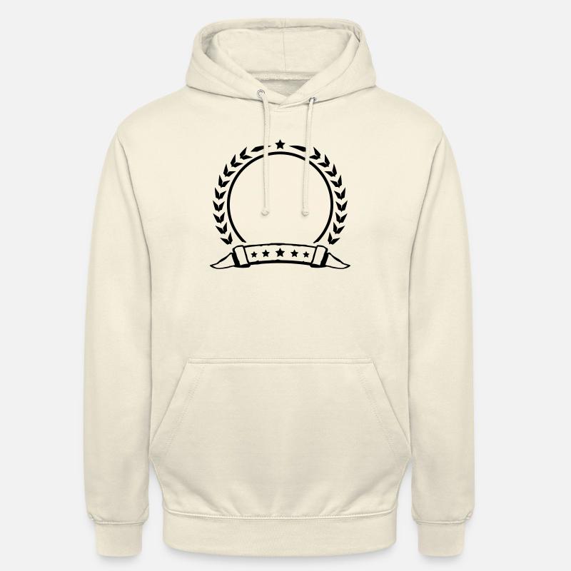 shield_empty_lu1 - Unisex Hoodie - Vanille-Milchshake