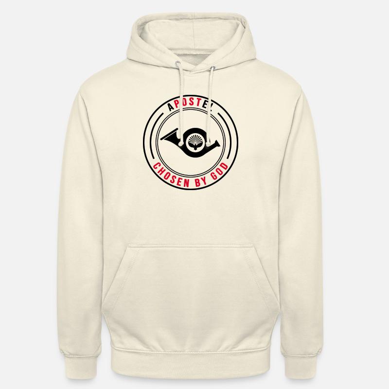 poste poste facteur facteur apôtre - Sweat-shirt à capuche unisexe - vanille