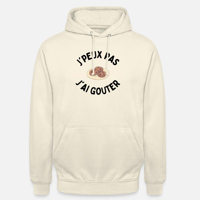 j'peux pas j'ai gouter - Sweat-shirt à capuche unisexe - vanille