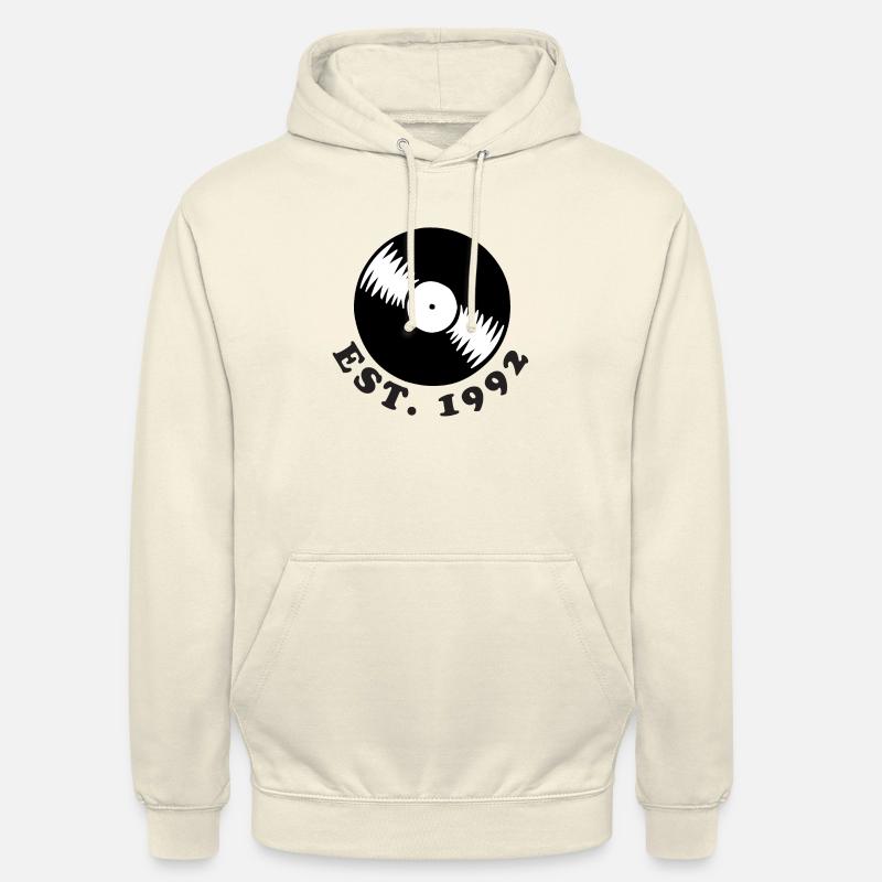 Millésime 1992 - Sweat-shirt à capuche unisexe - vanille