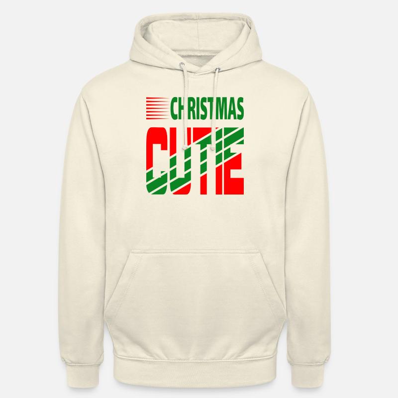 Mignon de Noël - Sweat-shirt à capuche unisexe - vanille