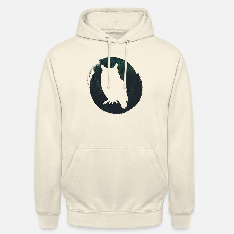 Plage d’eau de mer - Sweat-shirt à capuche unisexe - vanille