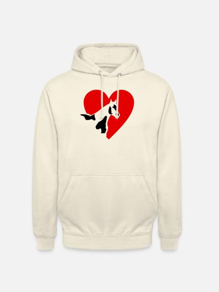 Paint Horse - Unisex Hoodie - Vanille-Milchshake