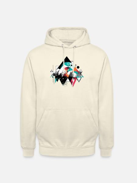 Urban geometry - Unisex Hoodie - vanilla