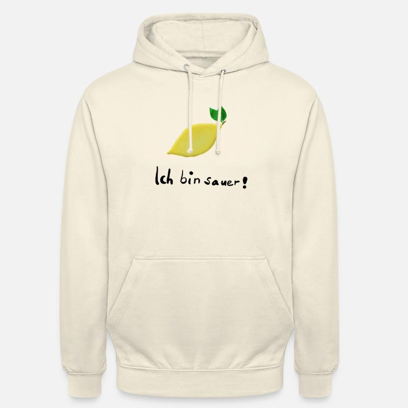 Ich bin sauer - Unisex Hoodie - Vanille-Milchshake
