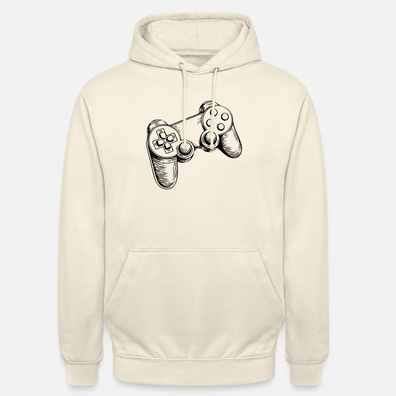 Controller Gaming Videospiele Gamepad - Unisex Hoodie - Vanille-Milchshake