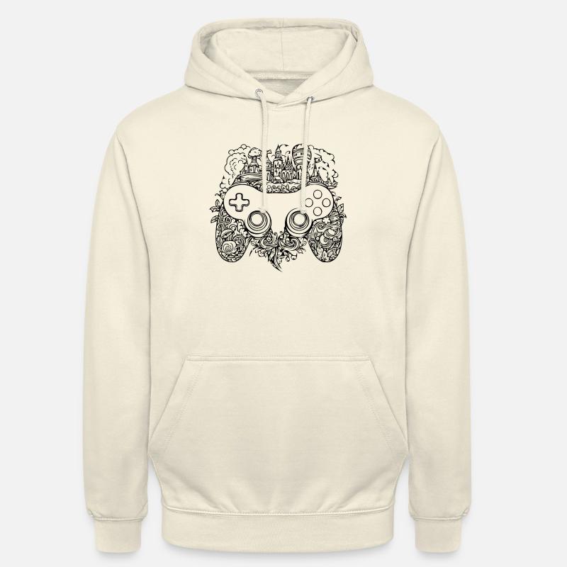 Controller Gaming Videospiele Gamepad - Unisex Hoodie - Vanille-Milchshake
