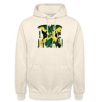 JAMAICA - Unisex Hoodie - vanilla - Front - Alina (178cm) & Michal (187cm)