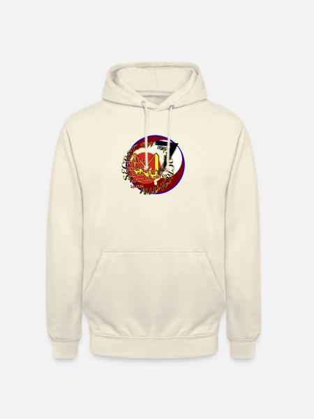bus to the moon - Unisex Hoodie - Vanille-Milchshake