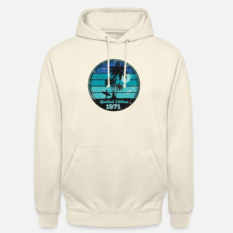 Édition limitée de 1971 - Sweat-shirt à capuche unisexe - vanille