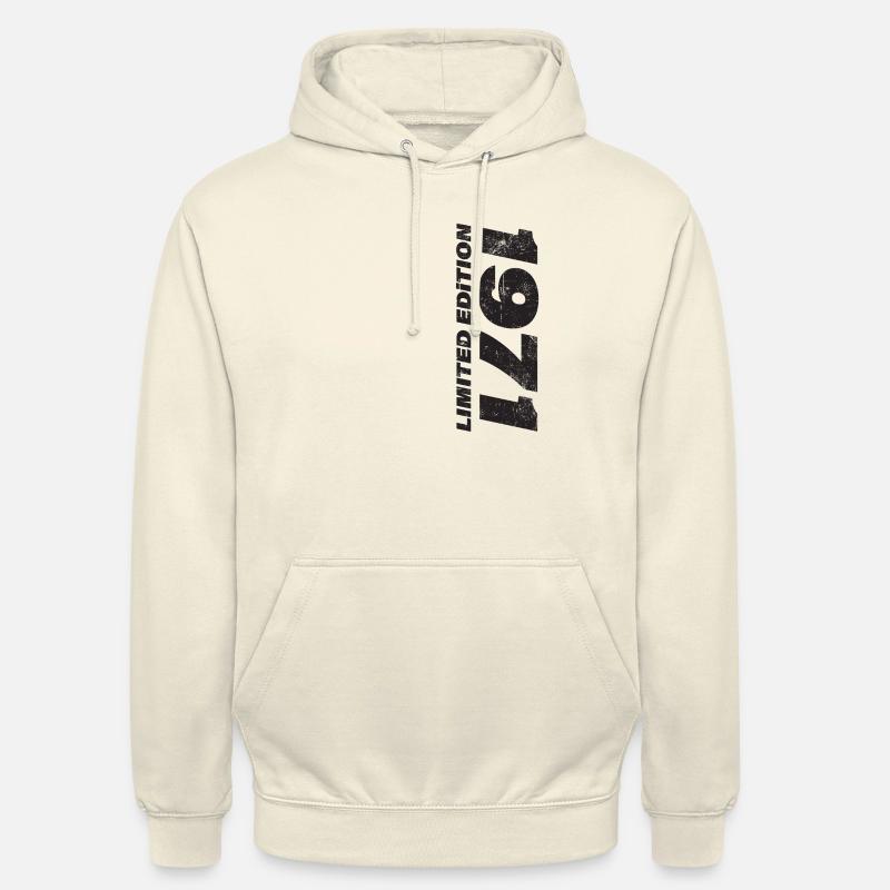 Millésime 1971 - Sweat-shirt à capuche unisexe - vanille