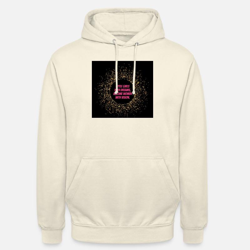 Mädchen mit Träumen - Unisex Hoodie - Vanille-Milchshake