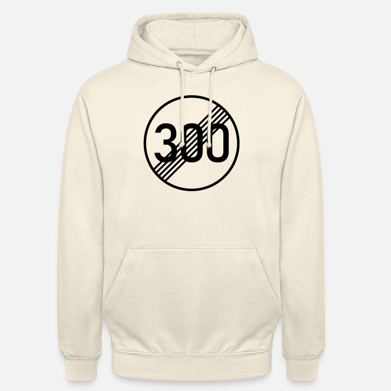 300 KM/H NO PROBLEM - Unisex Hoodie - vanilla