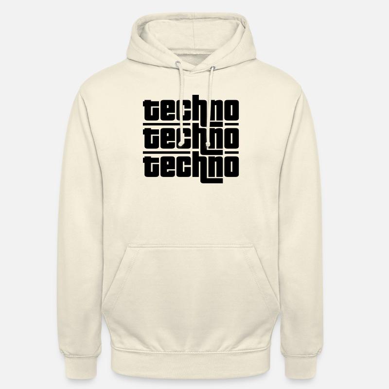 Techno Techno Techno - Unisex Hoodie - vanilla