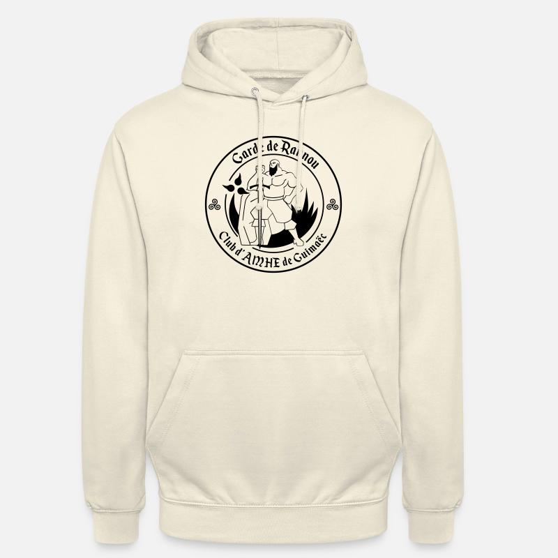 Plan de travail 1 - Sweat-shirt à capuche unisexe - vanille