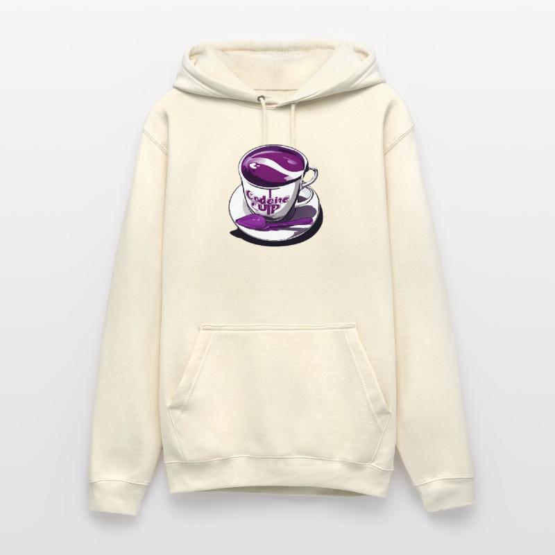 Codeine Cup – Tasse violette créative pour les créateurs de tendances Sweat-shirt à capuche unisexe