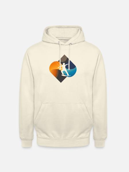 Wakeboarding Wakeboarden - Unisex Hoodie - Vanille-Milchshake