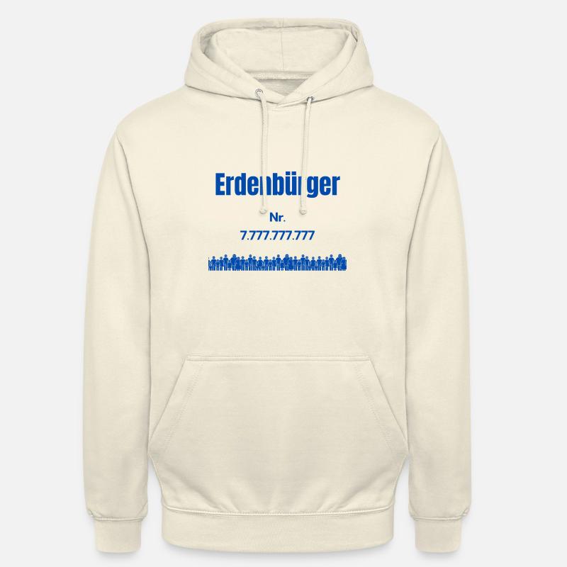 Erdenbürger - Unisex Hoodie - Vanille-Milchshake