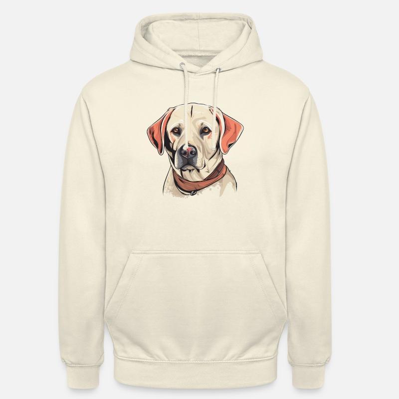 Labrador - Hættetrøje unisex - vaniljemilkshake