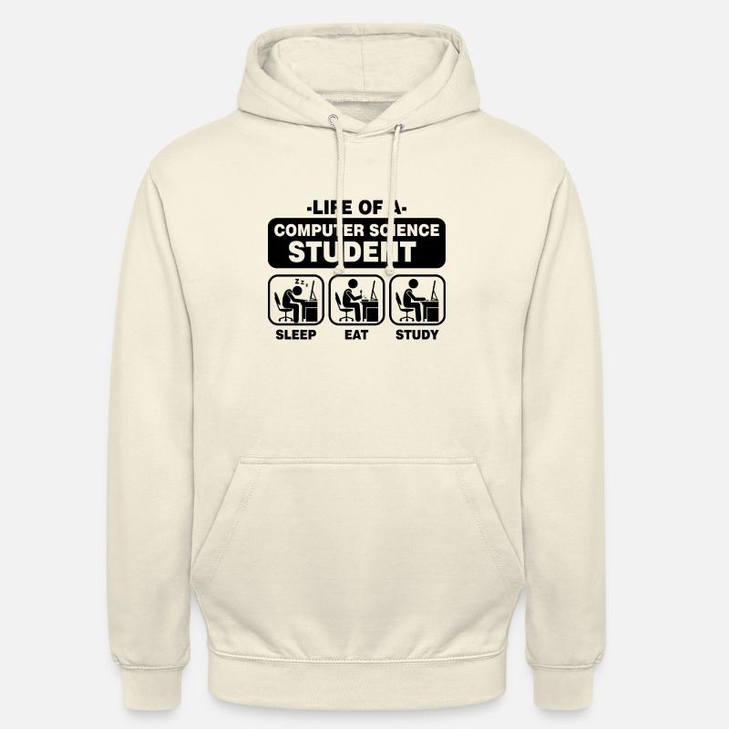 Student Computer Science Programming Gift Nerd Admin Unisex Hoodie