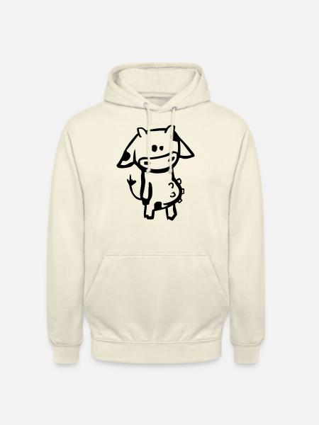Kuh - Unisex Hoodie - Vanille-Milchshake