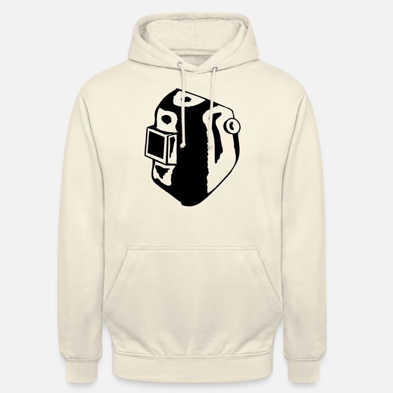 Welding Helmet - Sweat-shirt à capuche unisexe - vanille